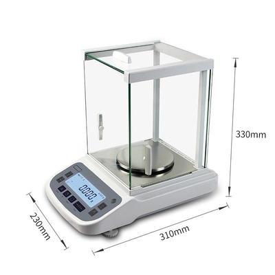 Selbst-Calivrations-Präzisions-analytische Balance, die großen Backlighting LCD-Bildschirm annimmt