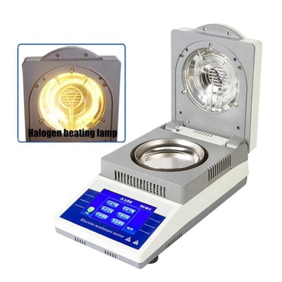 Multi Halogen-Feuchtigkeits-Analysator-Korn-Feuchtigkeits-Prüfmaschine der Funktions-50g