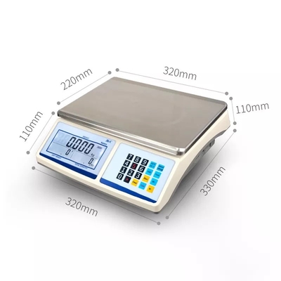 Lcd-Anzeige Digital, die Skala-elektronische industrielle Zählungswiegende Skala zählt
